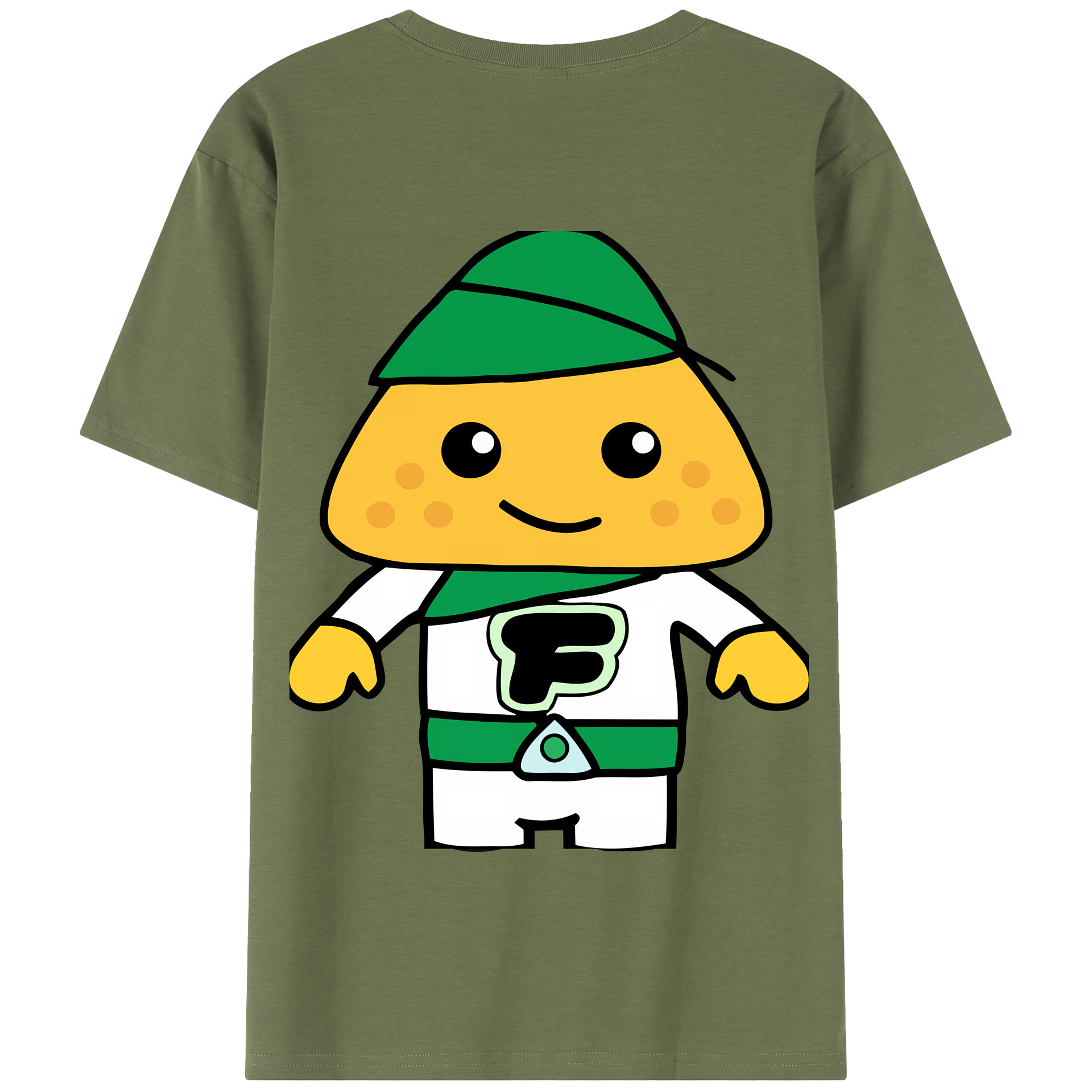 （画像用） アンパンマン Anpanman 綿100％半袖Tシャツ（背面プリント）
